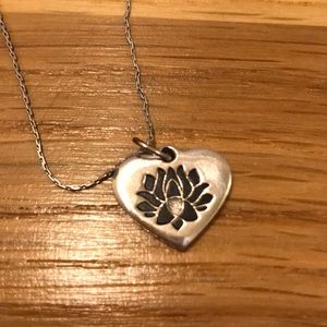 Alex and Ani Lotus Peace Petals necklace